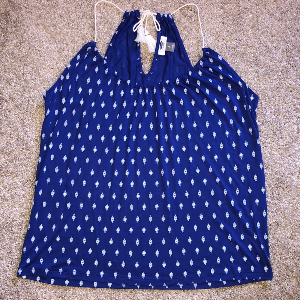 NWOT Tank with Tie Back